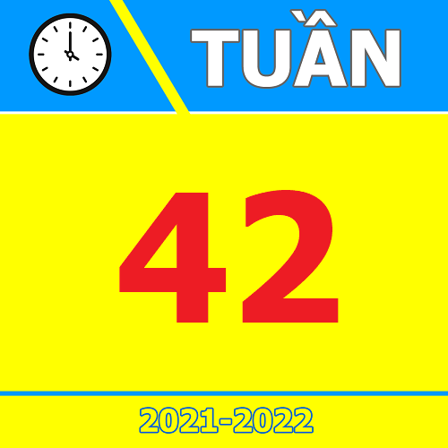 TKB Tuần 42 (từ 16/05 đến 22/05, năm học 2021-2022)